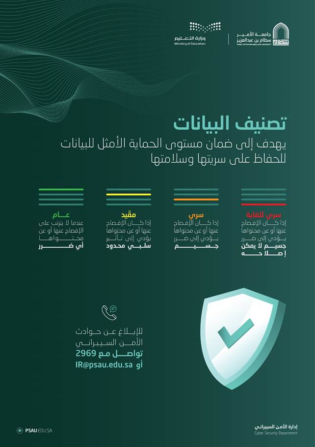 تصنيف البيانات